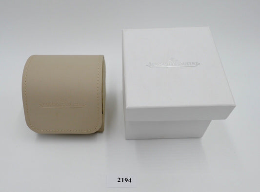 Original Jaeger-LeCoultre Reiseetui Travel Case Etui Box mit Umkarton - Antikhandel-Stuttgart