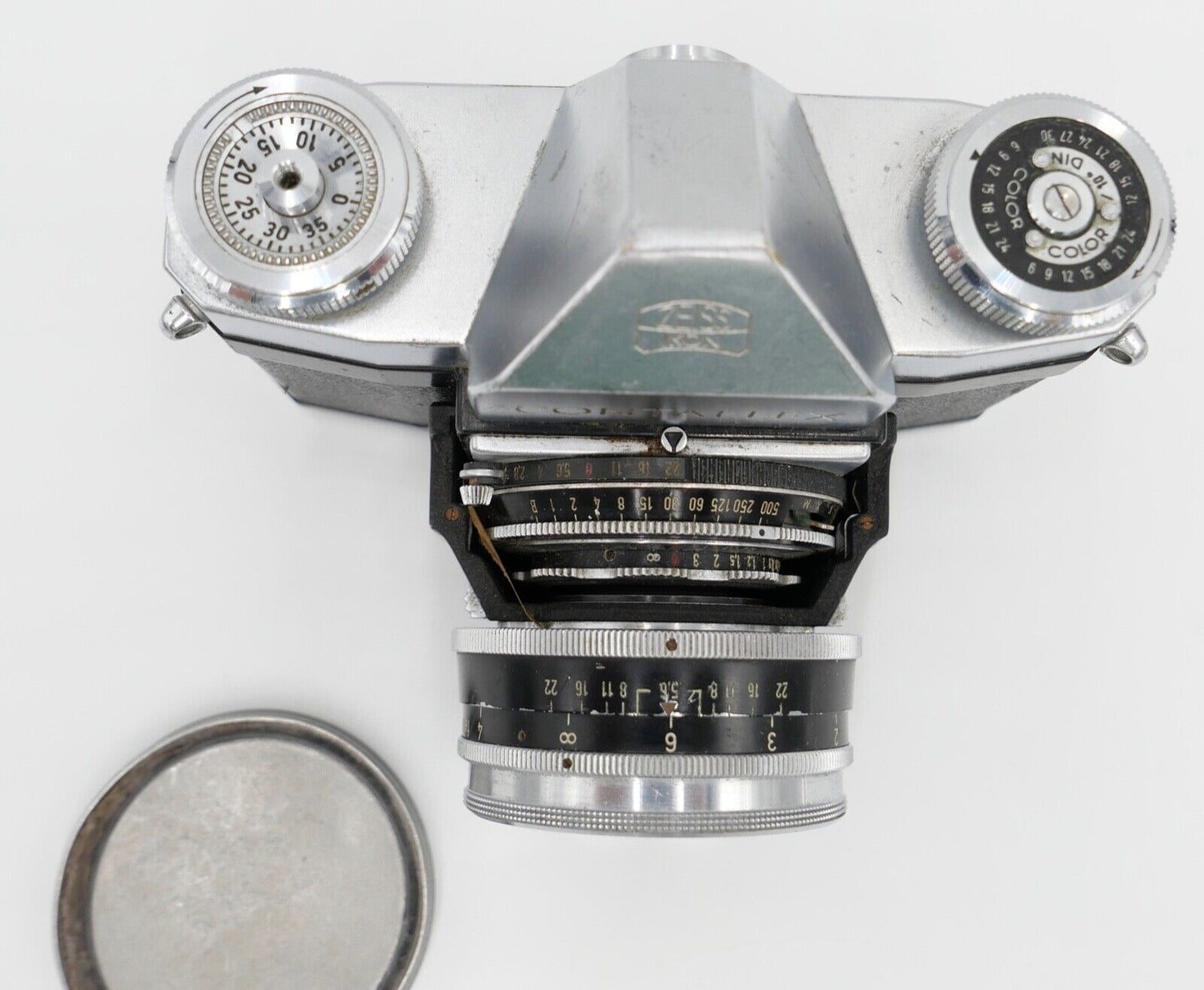 ZEISS Ikon Stuttgart Contaflex Synchro Compur Tessar - Antikhandel-Stuttgart