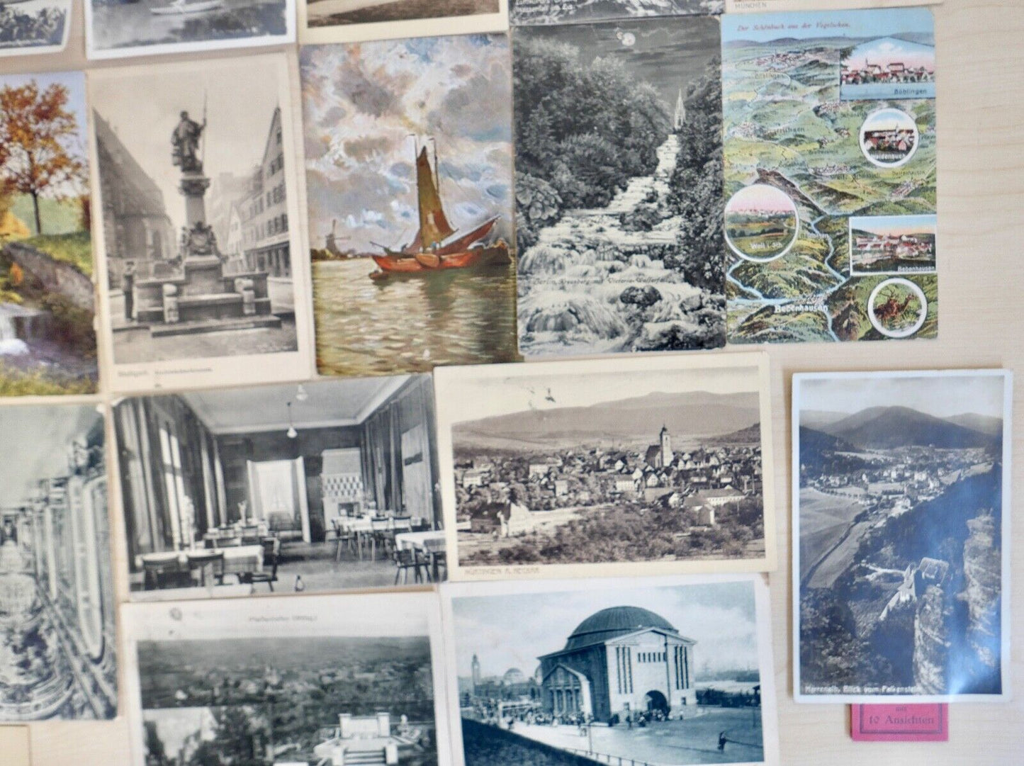 antike Ansichtskarten Postkarten Briefmarken STÄDTE LANDSCHAFTEN deutsches Reich - Antikhandel-Stuttgart