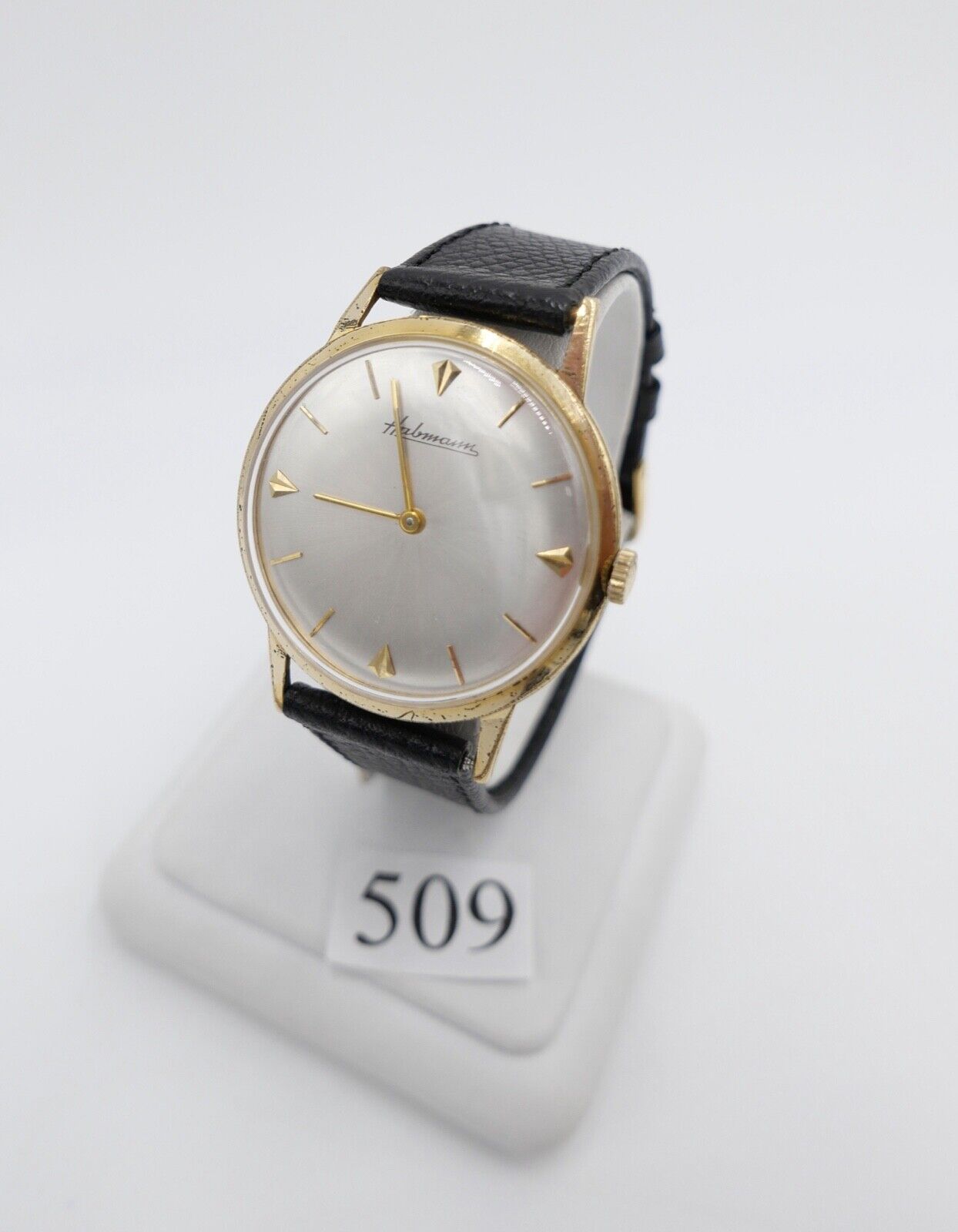 Habmann AS 1525 1526 Handaufzug Ø 34 mm 1960er Jahre - Antikhandel-Stuttgart