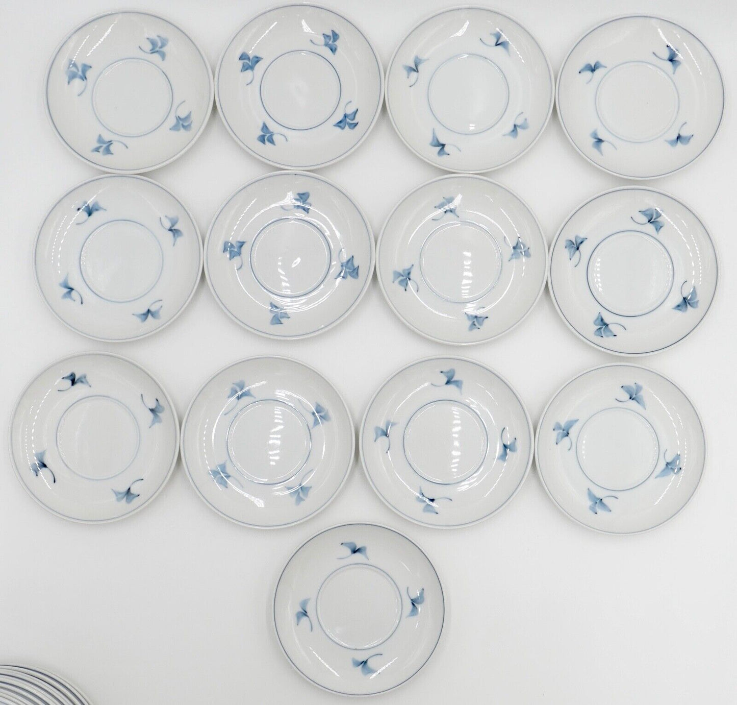 42 Teilig ROYAL COPENHAGEN "NOBLESSE" Teller Tassen Tee Kaffee Service Porzellan - Antikhandel-Stuttgart