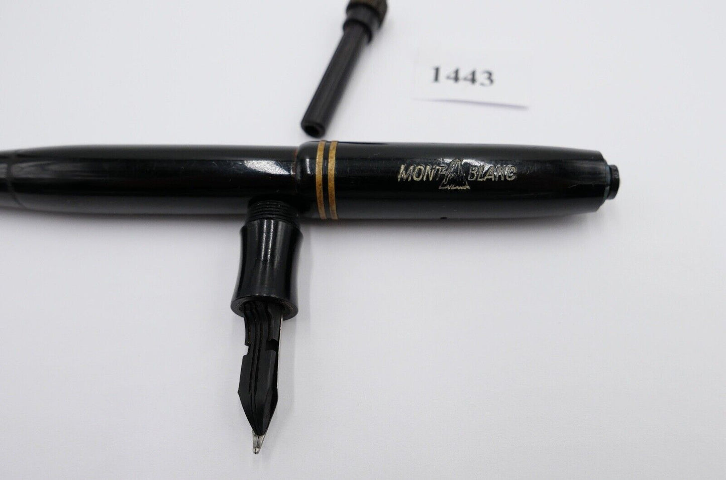 30er 40er Jahre MONTBLANC 246 B Füller Feder 6 Füllfederhalter - Antikhandel-Stuttgart