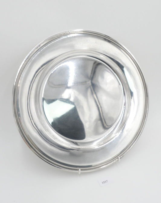 Servierplatte Johannes Siggaard Beschaumeister 826 Silber um 1940 L. Berth 1000g - Antikhandel-Stuttgart