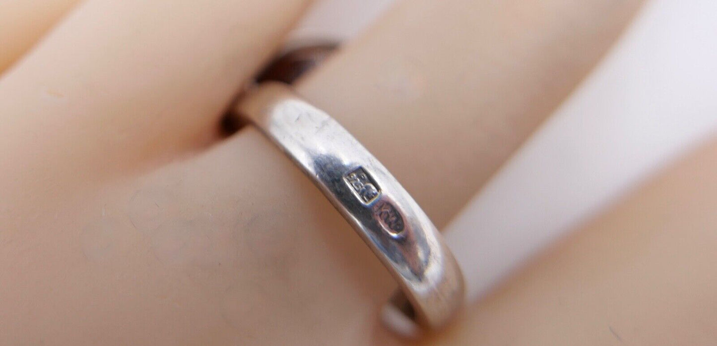 80er Jahre Designer Ring Bernstein Silber 925 Gr. 58 Frauenkopf G Danzig Polen - Antikhandel-Stuttgart