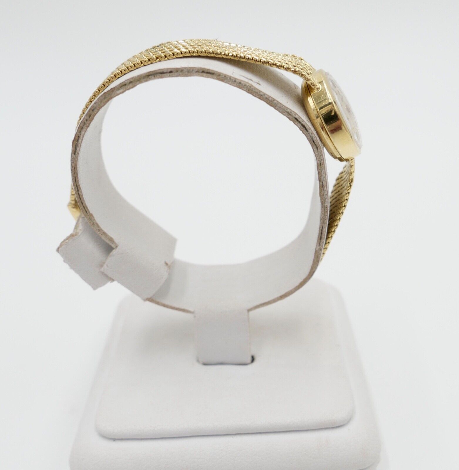 1960er Elegante OMEGA 7173 Gelbgold Damenuhr 750 18K orig. Etui Ø 17mm Kal. 484 - Antikhandel-Stuttgart