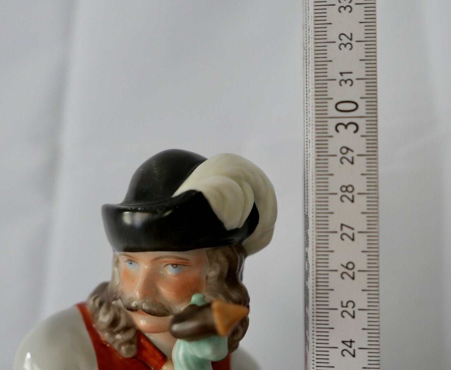 Porzellan Figur Herend Ungarn Bauer Schaf Hirte mit Stock 29 cm Modell Nr. 5427 - Antikhandel-Stuttgart