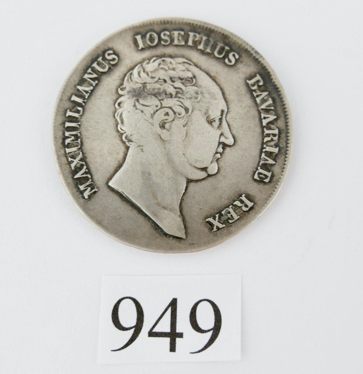 Krontaler 1814 Bayern Maximilian Joseph I 1806-1825 PRO DEO ET POPULO Silber - Antikhandel-Stuttgart