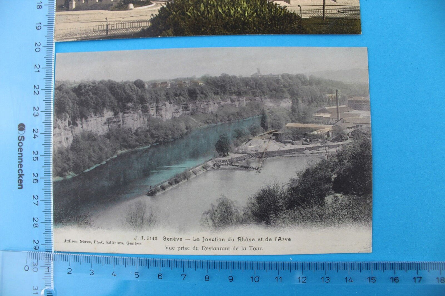 2 seltene alte Ansicht Postkarten ZÜRICH / GENEVE Lot postcards old Schweiz - Antikhandel-Stuttgart