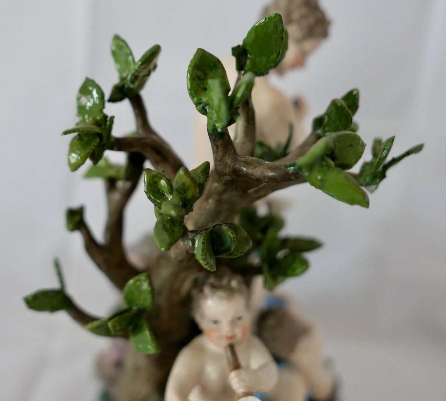 1830 Meissen Figurengruppe 1. Wahl Bacchus & Diana D63 51 46 Zertifikat 24cm - Antikhandel-Stuttgart