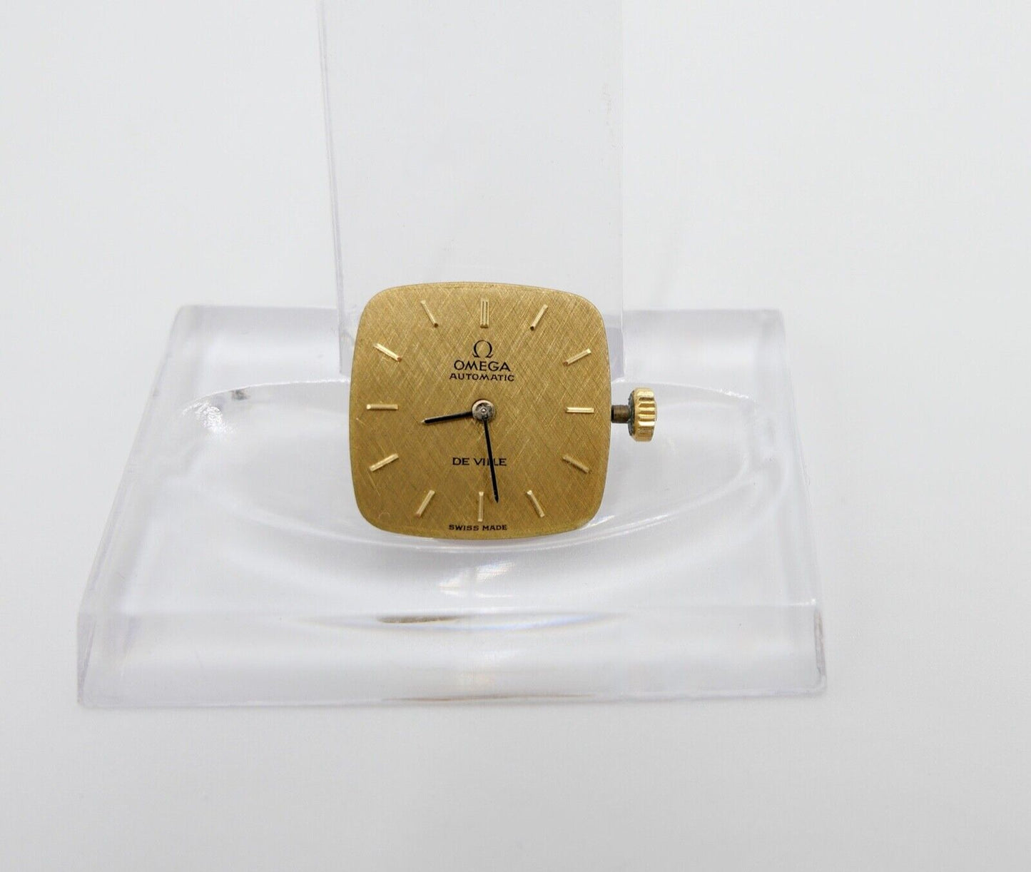 LÄUFT Omega De Ville Cal. 661 Uhrwerk Krone Zifferblatt Zeiger Automatic - Antikhandel-Stuttgart