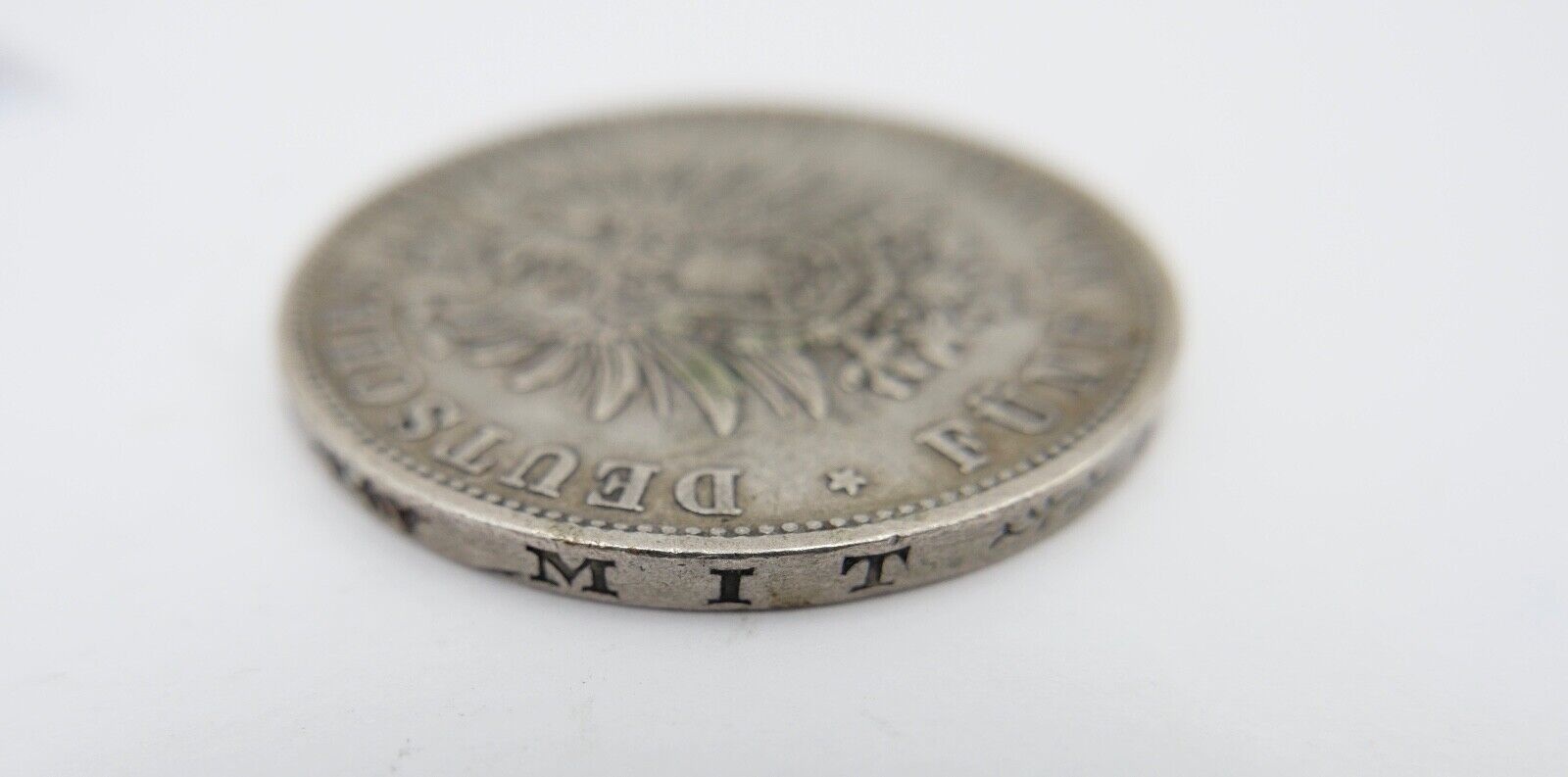 5 Mark 1876 C Jäger J.97 PREUSSEN WILHELM I. Silber 900 Dt. Kaiserreich - Antikhandel-Stuttgart