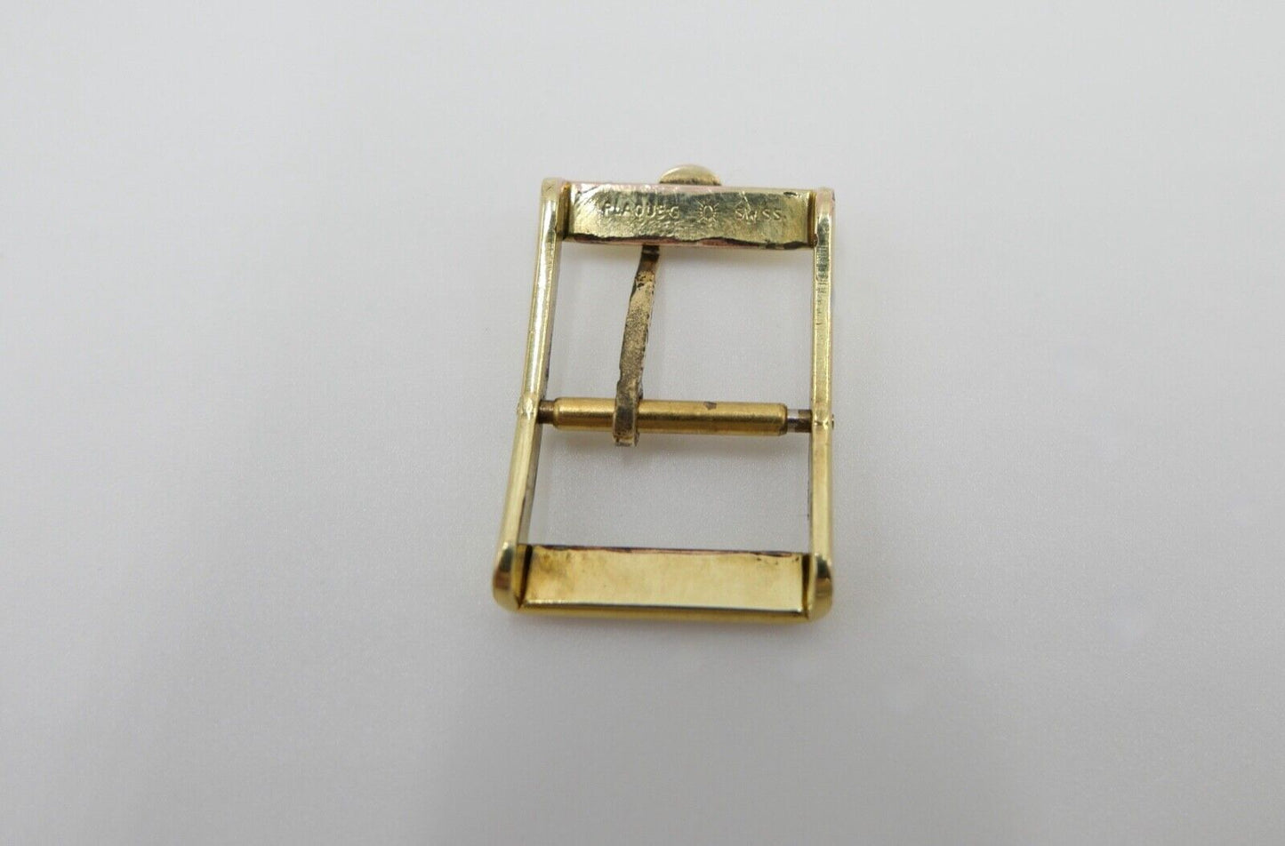 OMEGA Dornschließe vergoldet Armbanduhr 14mm Buckle für Uhrenband - Antikhandel-Stuttgart