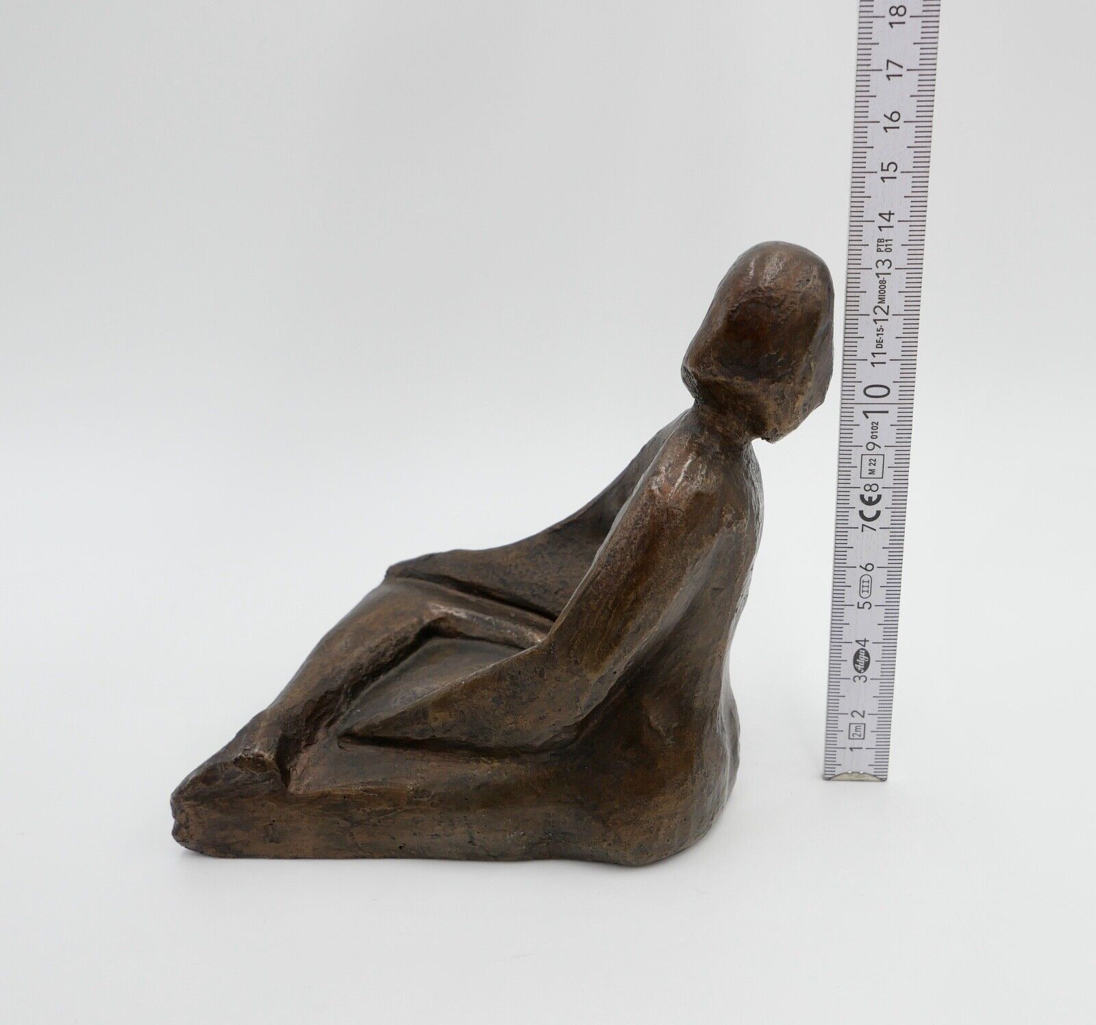 Bronze Figur Skulptur " Guss Barth Rinteln RN Dr. Roland Niedner 13x12 cm - Antikhandel-Stuttgart