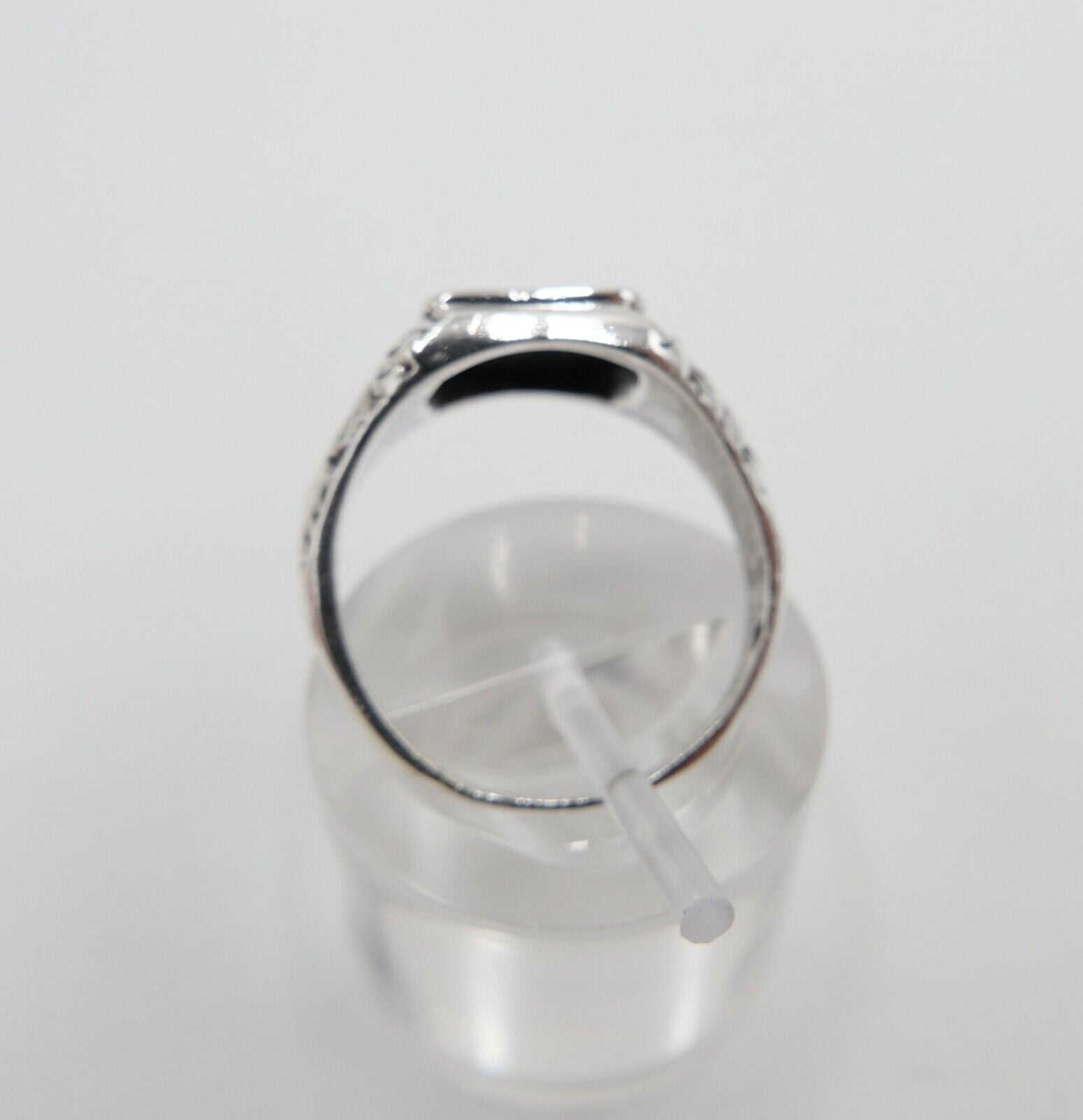 Siegelring Jugendstil Monogramm DB BD Herrenring Ring 835 Silber Gr. 58 - Antikhandel-Stuttgart