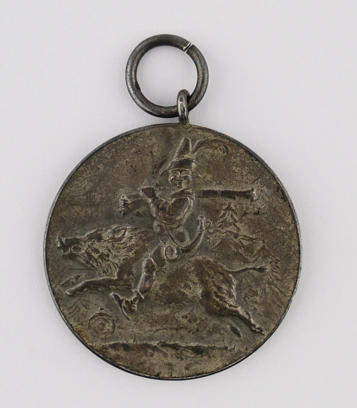 Ehrentaler des Bezirks Kriegsverband Leonberg 1927 Silber 950 - Antikhandel-Stuttgart