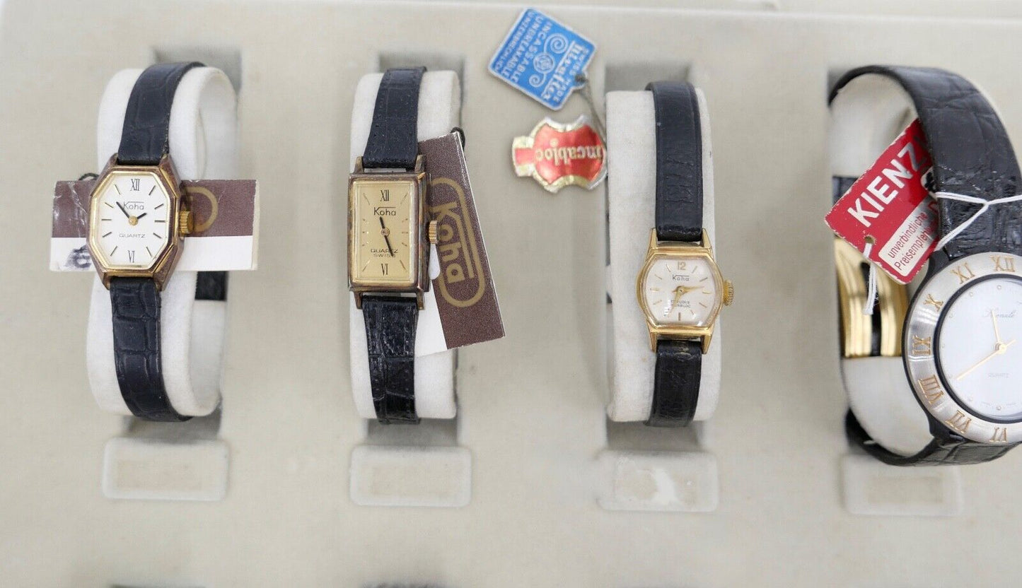 14x Uhren Posten Konvolut BIFORA ADEC KOHA JUNGHANS Kienzle Herren Damen NEU - Antikhandel-Stuttgart