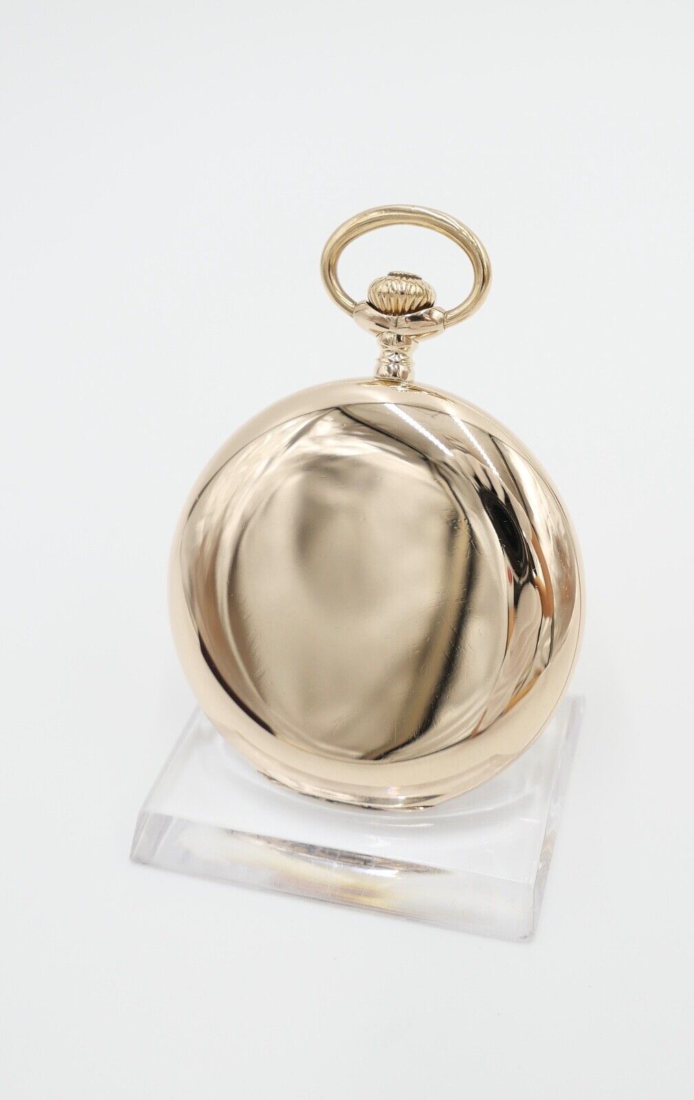 GP Girard Perregaux Taschenuhr 585 / 14K GOLD 51 mm Savonette inkl. Box - Antikhandel-Stuttgart