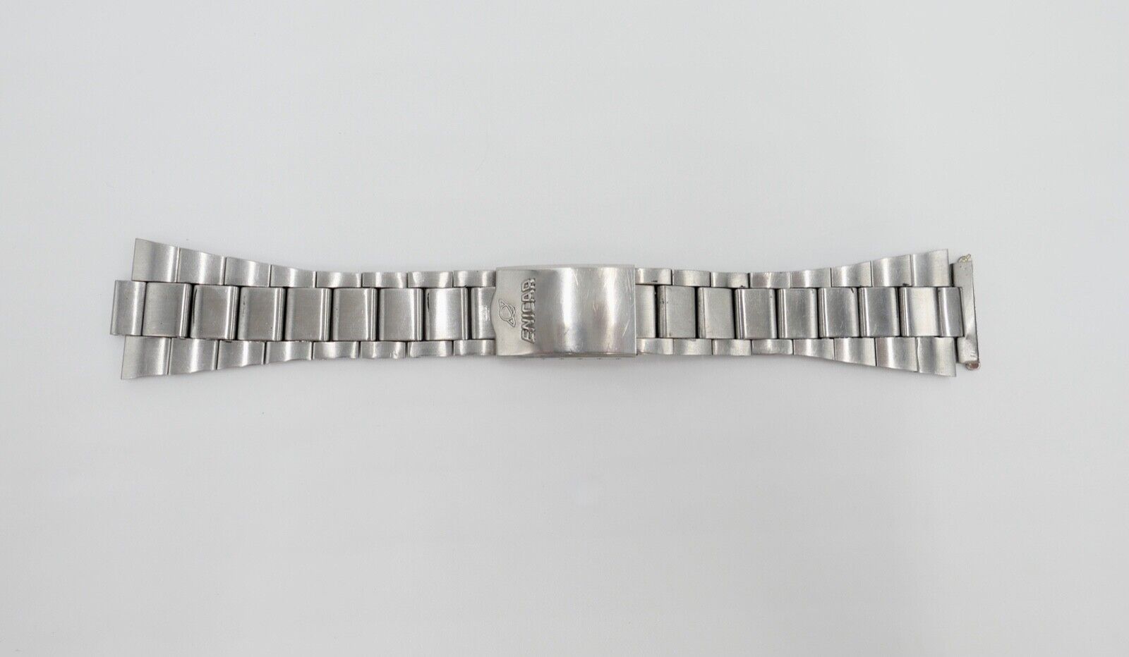 Altes ENICAR Edelstahlband 20 mm Uhrenband Vintage - Antikhandel-Stuttgart