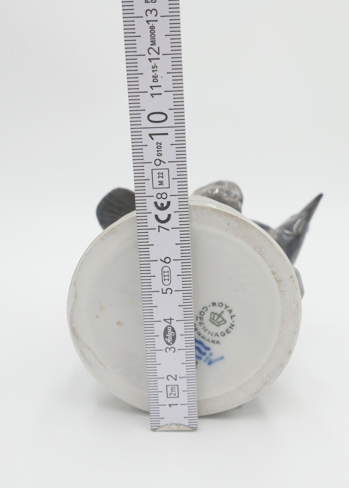 ROYAL COPENHAGEN Porzellan Figur Faun mit Krähe 2113 Christian Thomson - Antikhandel-Stuttgart