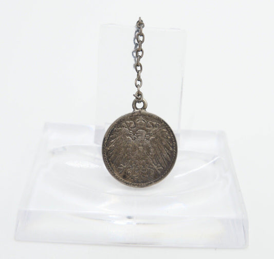 5 Pfennig Kaiserreich 1915 A ohne MZZ einseitig bedruckt Jäger J.12 Silber - Antikhandel-Stuttgart