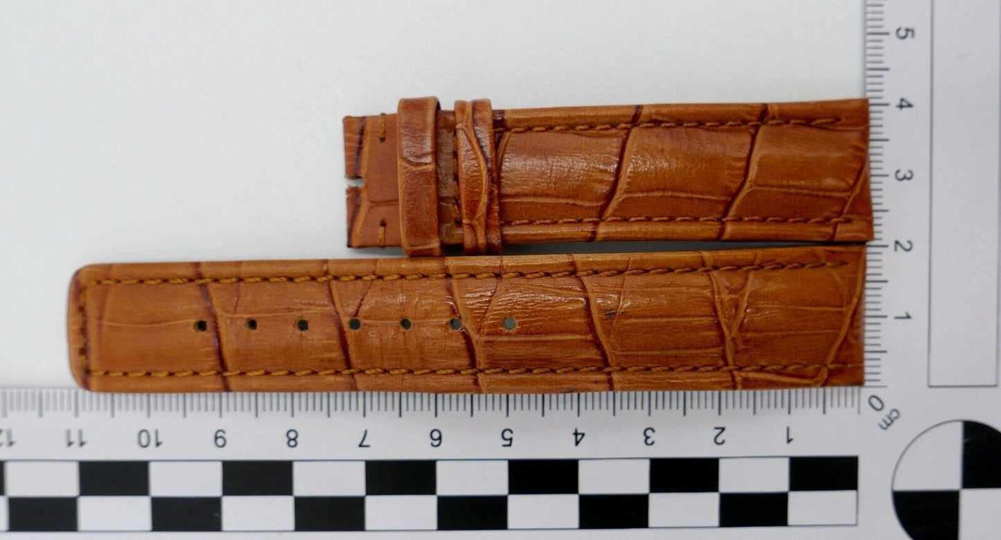 Original 20mm IWC Leder Uhrenband 20-18 NEUwertig Armband - Antikhandel-Stuttgart