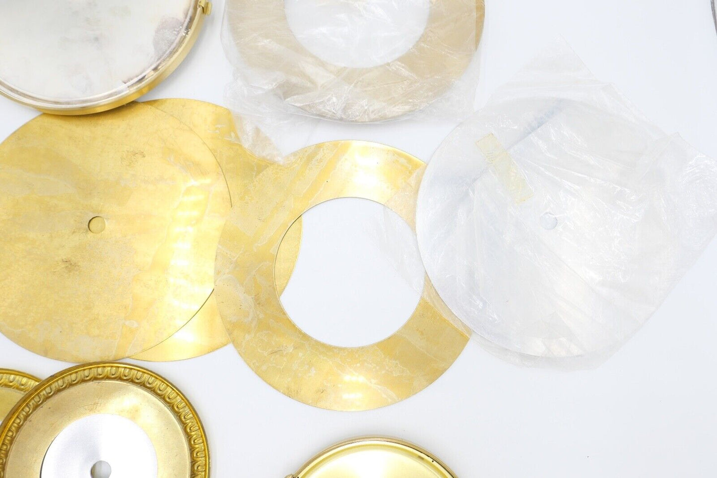 NEU Posten Uhrmacherauflösung Zifferblatt Ersatzteile Aluminium Messing Kaminuhr - Antikhandel-Stuttgart