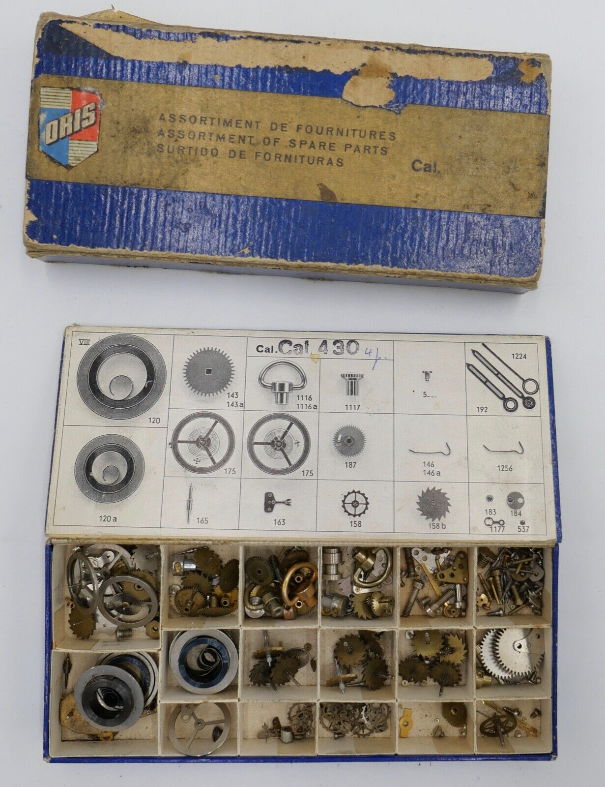 antik Ersatzteile Unruh Spirale Taschenuhren Uhrwerk Zifferblatt - Antikhandel-Stuttgart