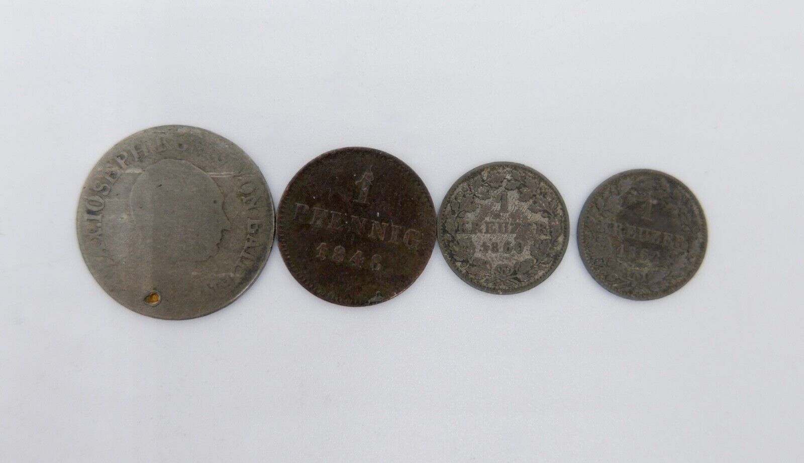 Konvolut LOT Bayer Groschen 1860 1862 1 Pfenning Kreuzer Bayer - Antikhandel-Stuttgart