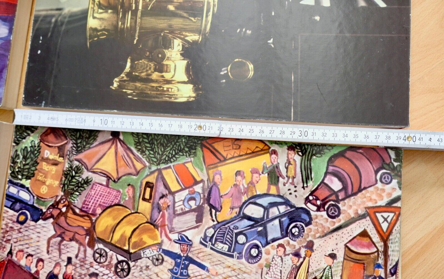 5 Bilder Gemälde Druck Mercedes Daimler Benz Limitierte Kinder Serie 40x30cm - Antikhandel-Stuttgart