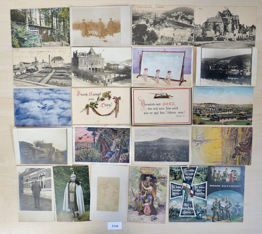 antike Ansichtskarten Postkarten Soldatenbrief Feldpost 1. WK deutsches Reich - Antikhandel-Stuttgart