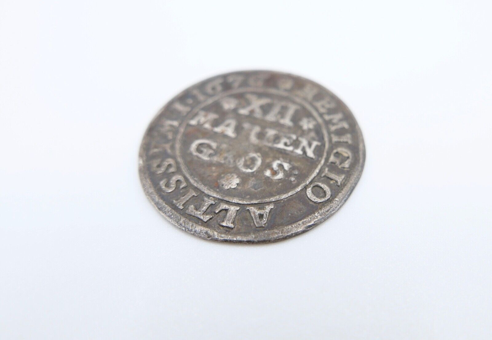 12 Mariengroschen 1676 Fürstenturm Braunschweig-Wolfenbüttel RUDOLF AUGUST - Antikhandel-Stuttgart