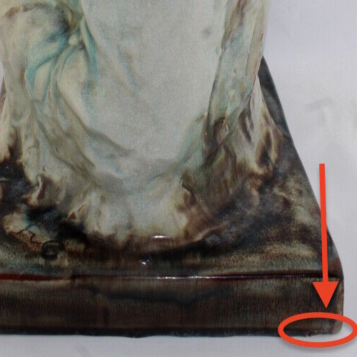 Staatliche Majolika AG Karlsruhe Sinnende 1934-1940 Fritz von Graevenitz 4276 - Antikhandel-Stuttgart