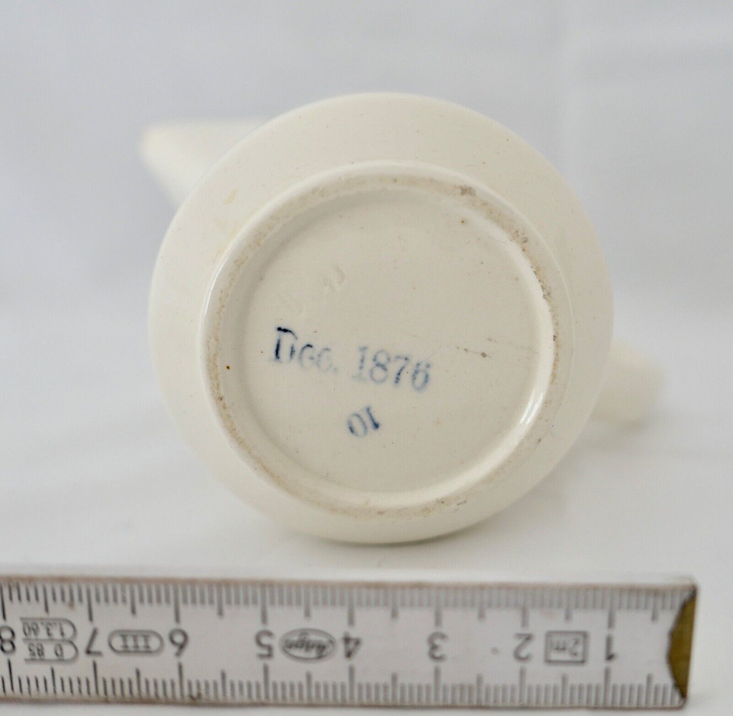 Jugendstil WMF Milchkanne Milchkännchen Dec 1876a J. M. Olbrich Wächtersbach - Antikhandel-Stuttgart