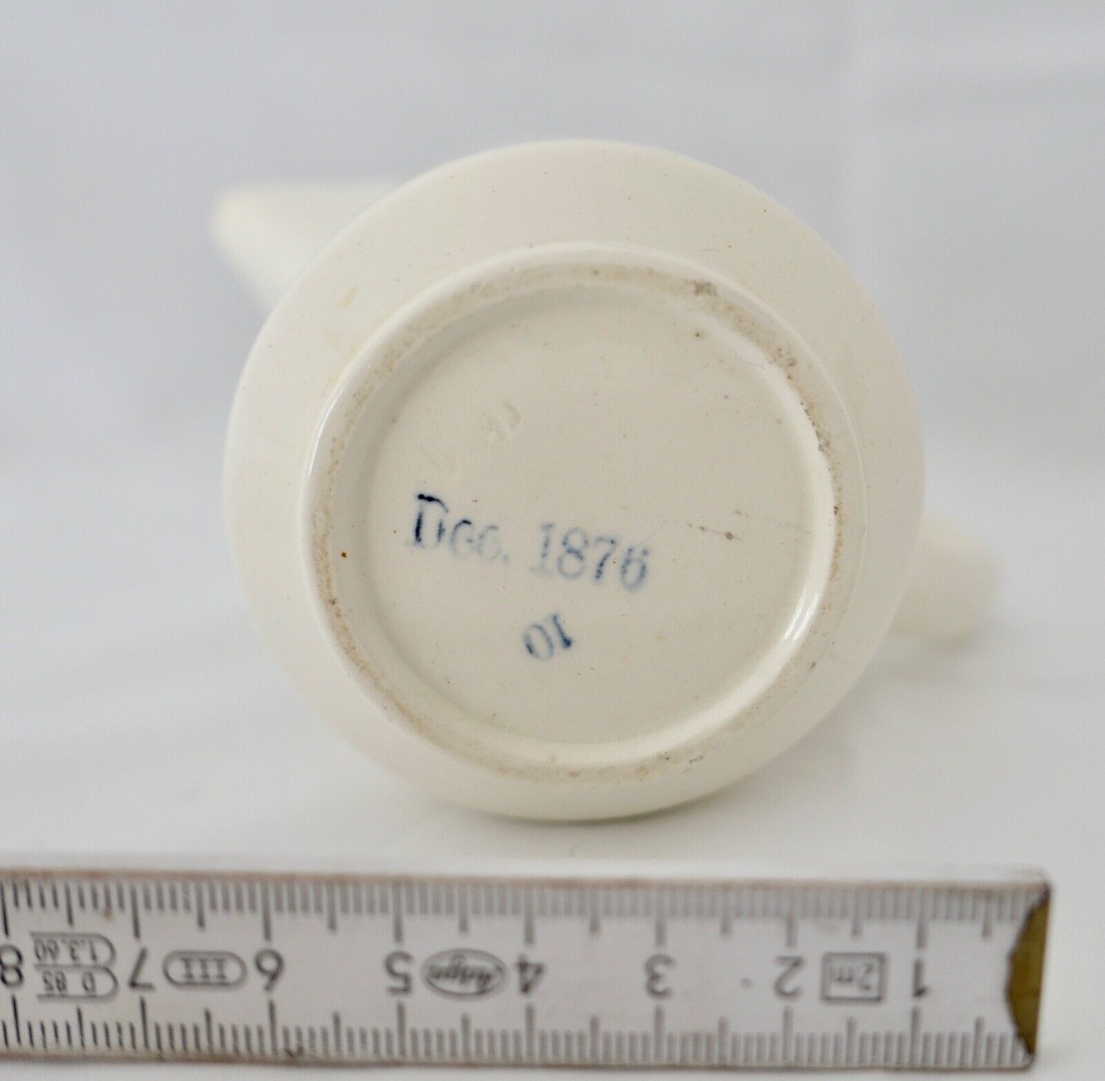 Jugendstil WMF Milchkanne Milchkännchen Dec 1876a J. M. Olbrich Wächtersbach - Antikhandel-Stuttgart