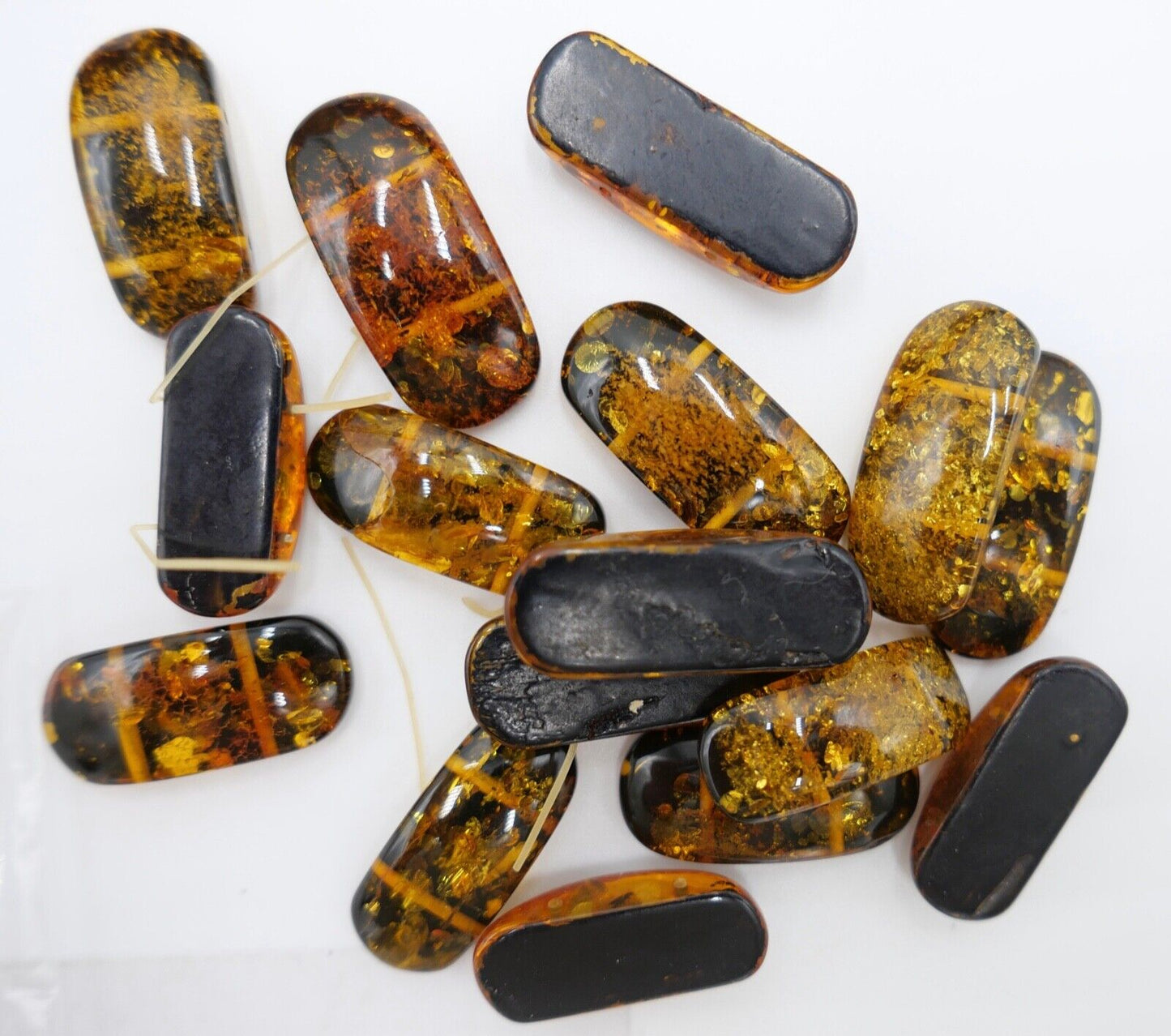 Konvolut Schmuck 24 tlg. Bernstein Armbänder Posten 998 Gramm Armband - Antikhandel-Stuttgart