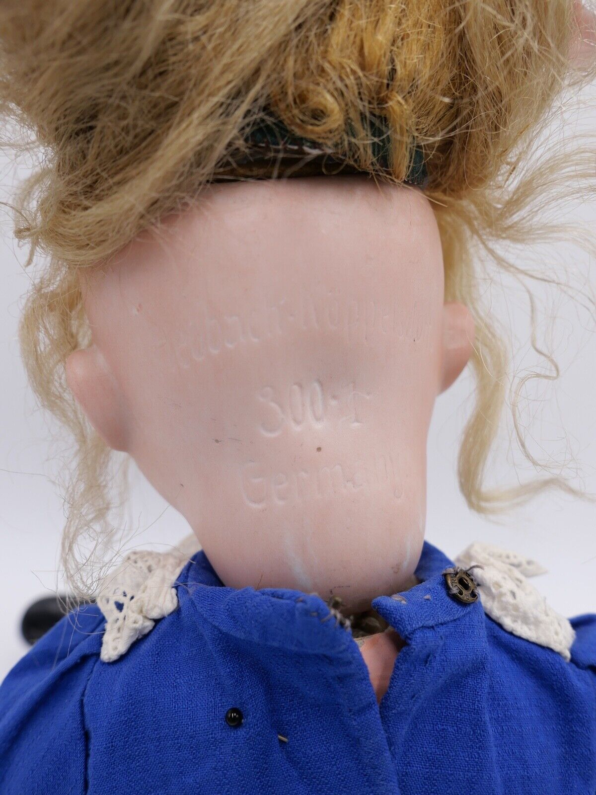 Antike Bisk Porzellan Puppe Gebr. Heubach Köppelsdorf 300.1. old doll 47 cm - Antikhandel-Stuttgart