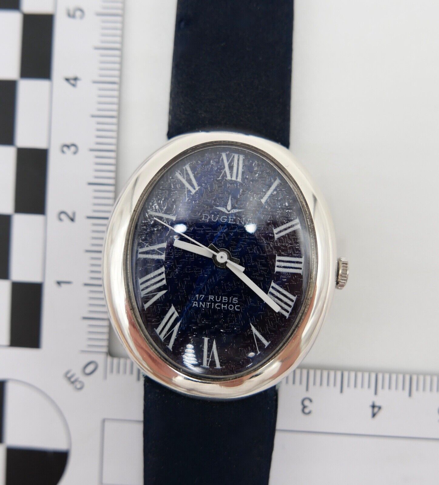 DUGENA 0785.982 anti 17R Damen Armbanduhr 835 Silber Ø 37 x 31mm NEU UNGETRAGEN - Antikhandel-Stuttgart