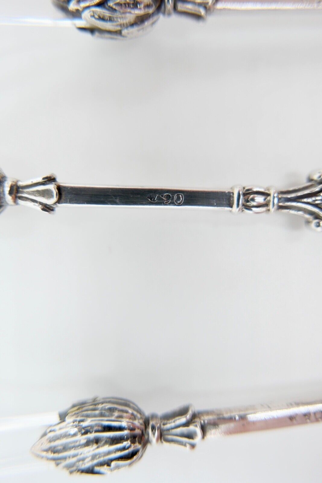 NEUwertig Christoph Widmann CW 90 CLASSSIC Eierlöffel Kaviar 6 tlg. versilbert - Antikhandel-Stuttgart