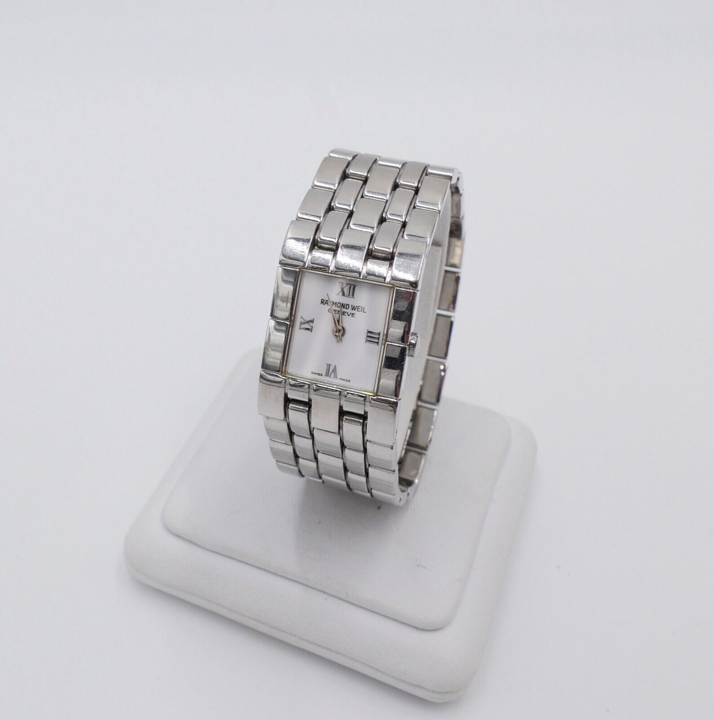 Raymond Weil Tema Quarz Damenuhr 5887 / P 154138 Edelstahl - Antikhandel-Stuttgart