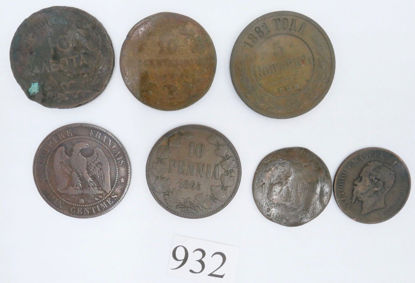 antike Münzen Griechenland Italien Frankreich Russland Finnland - Antikhandel-Stuttgart