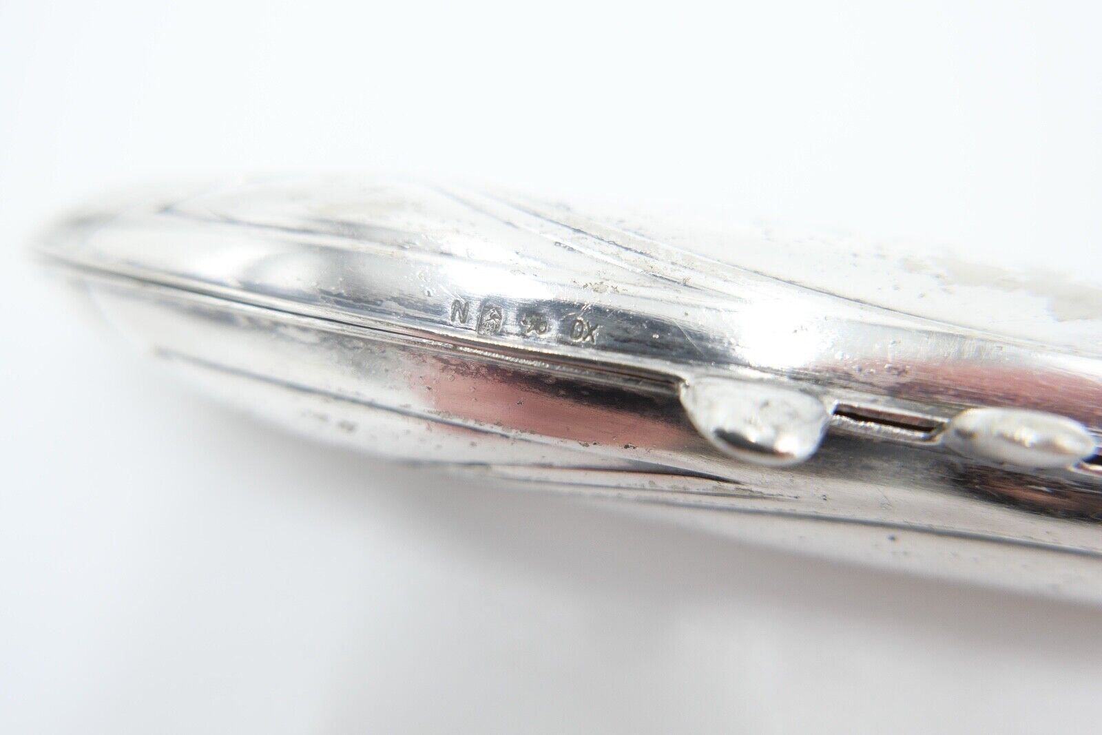 20er Jahre seltenes Zigarettenetui WMF 1/0 OX versilbert Etui Zigaretten - Antikhandel-Stuttgart