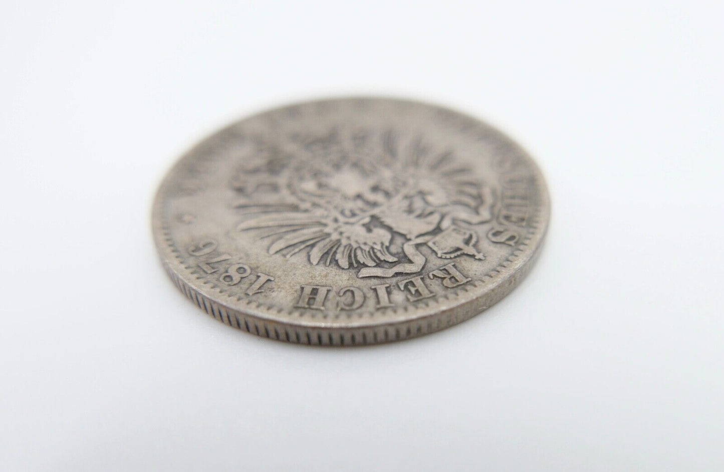 2 Mark 1876 D " Ludwig II. König von Bayern " ss - vz Jäger J.41 Silber - Antikhandel-Stuttgart