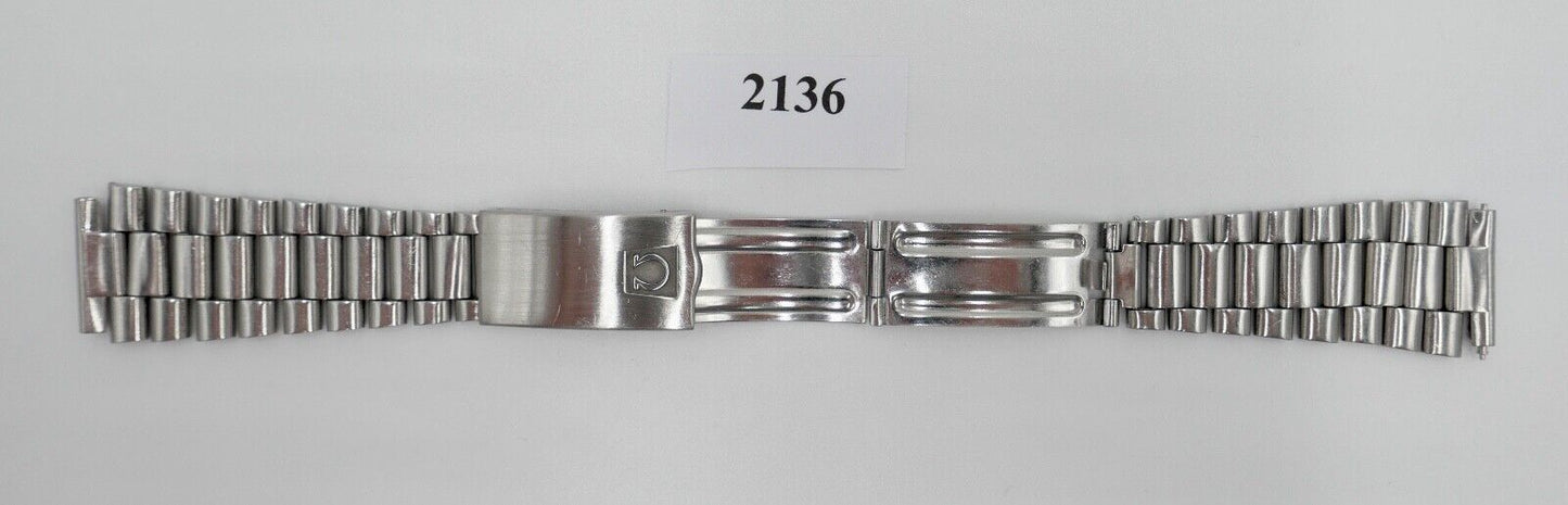 OMEGA Stahlband Faltschließe 1162 173 Flightmaster Edelstahl - Antikhandel-Stuttgart
