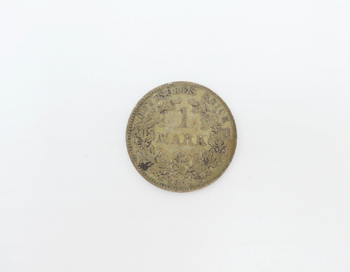 1 Mark Deutsches Reich 1876 H Jäger J.9 s - ss schön - sehr schön Silber - Antikhandel-Stuttgart