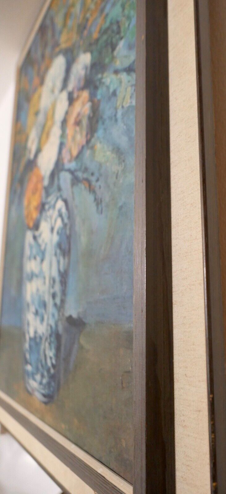 Gemälde 83x64 cm CÉZANNE PAUL SESANN Stillleben Blumen Vase BLOMSTER KUNSTKOPIE - Antikhandel-Stuttgart