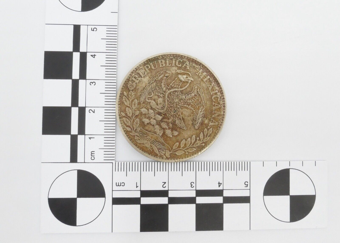 29,6 gr Mexiko 8 Reales 1884 Zs Münze Zacatecas Silber - Antikhandel-Stuttgart