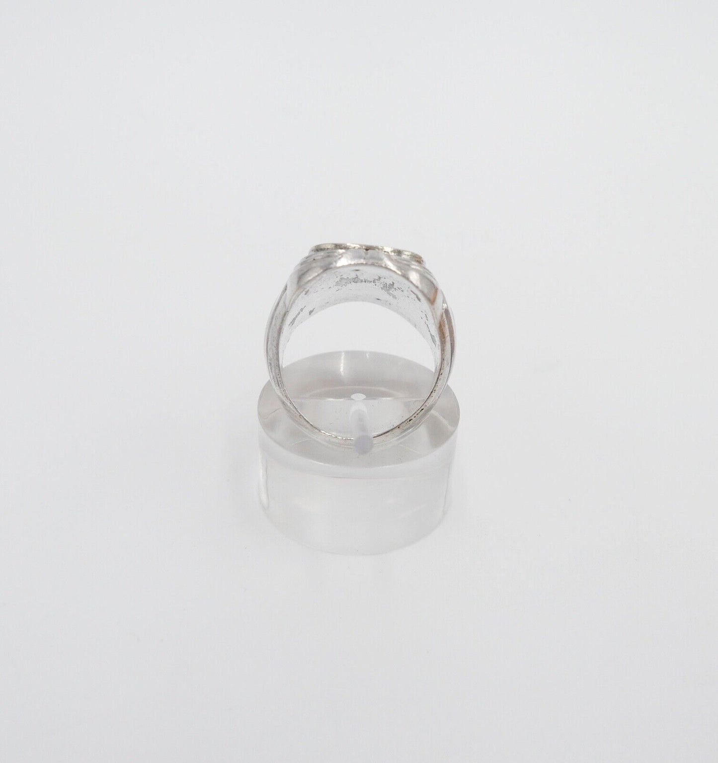 alter Siegelring 835 Silber Onyx & Monogramm HP 8541 Herrenring Ring Gr. 55 - Antikhandel-Stuttgart