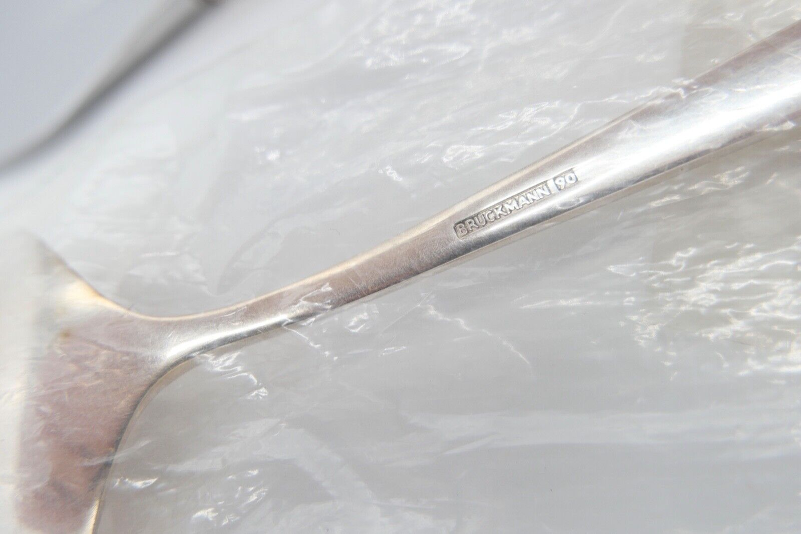 - NEU - 24 Teile BRUCKMANN 772 ELEGANCE 90er Silber Besteck Löffel Gabel Messer - Antikhandel-Stuttgart