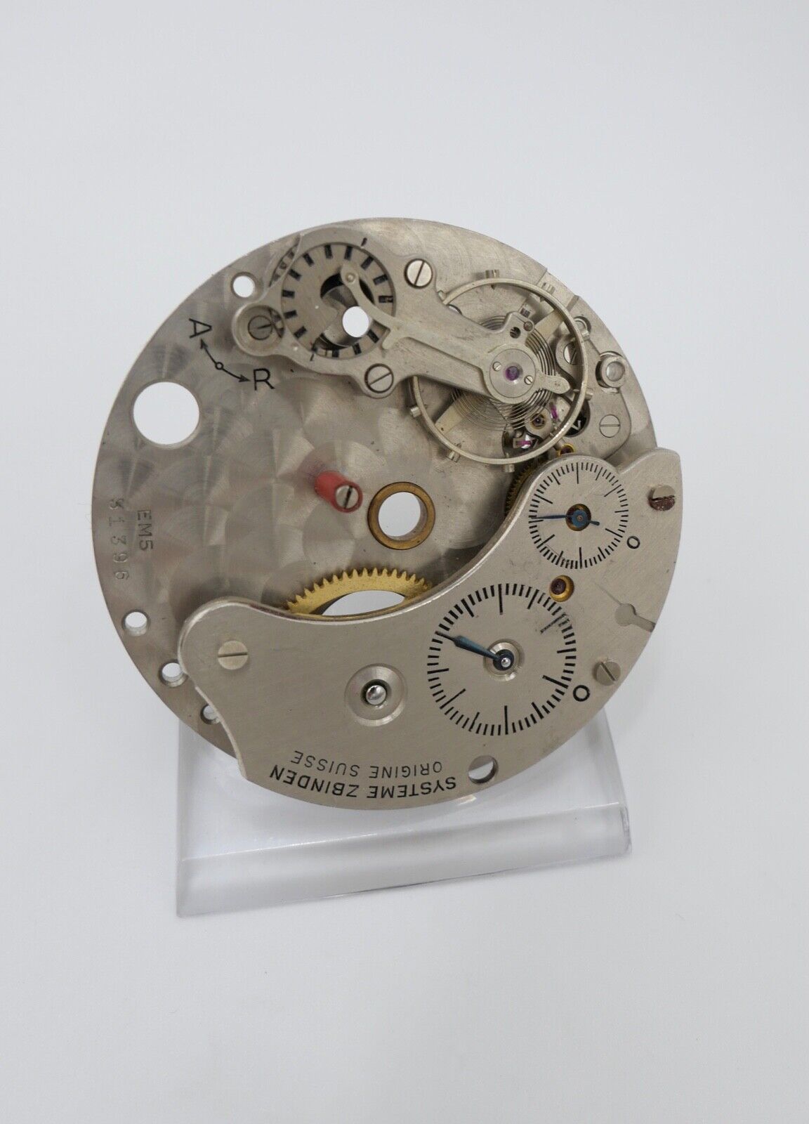 Uhrwerk Mechanismus aus Uhrmacherauflösung SYSTEME ZBINDEN - Antikhandel-Stuttgart