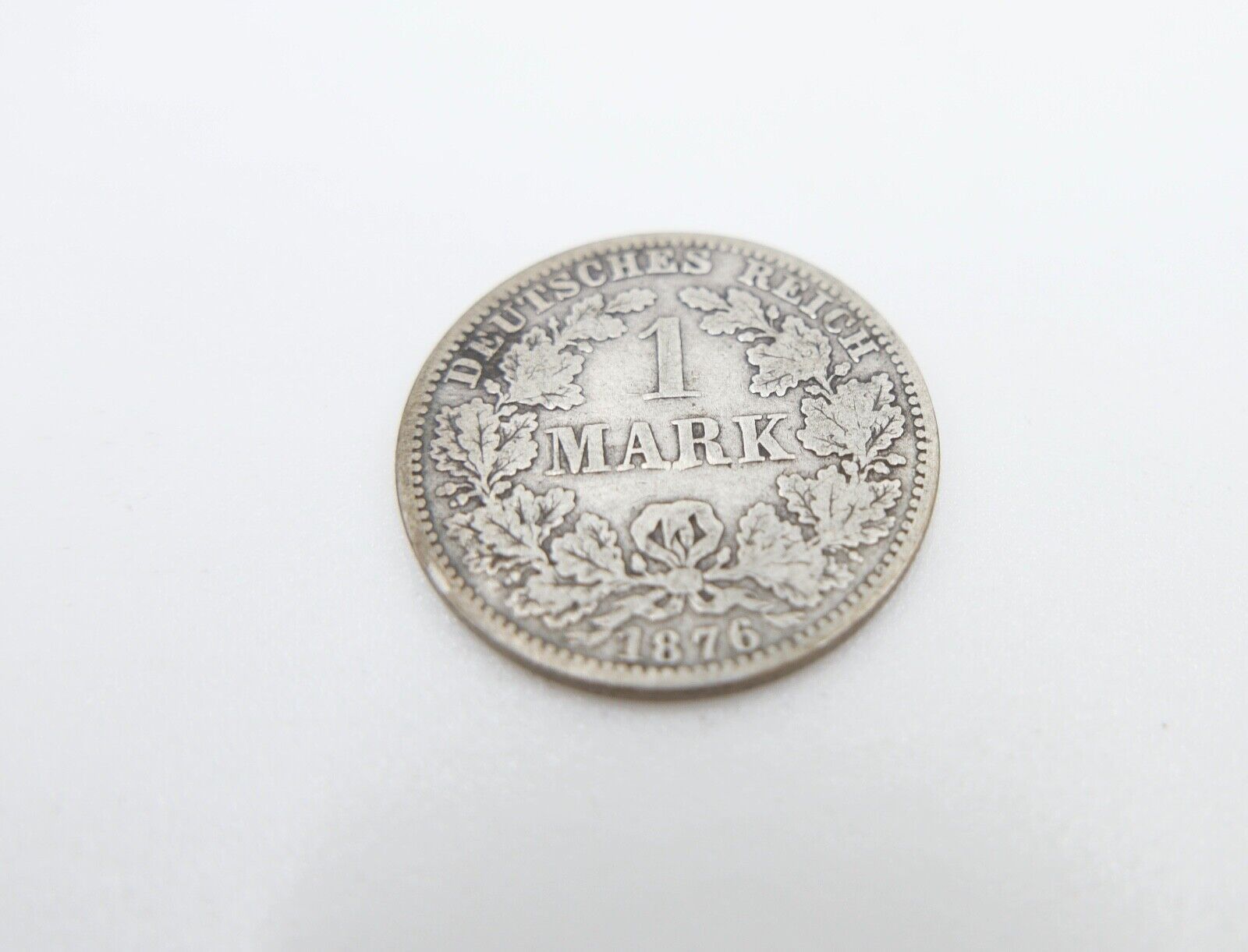 1 Mark Deutsches Reich 1876 A Jäger J.9 ss-vz sehr schön - vorzüglich Silber - Antikhandel-Stuttgart